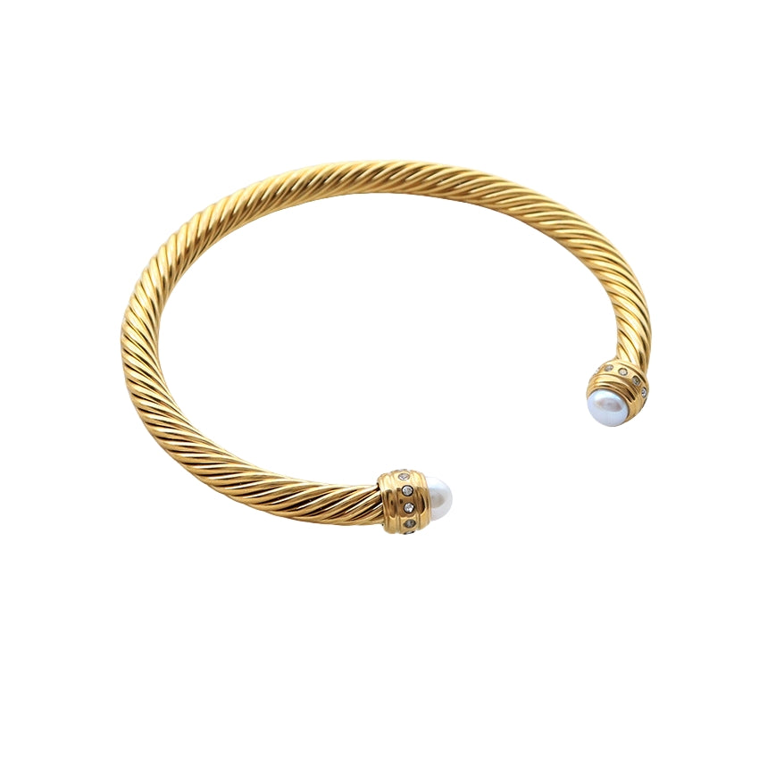 ANA GOLD PEARL CUFF