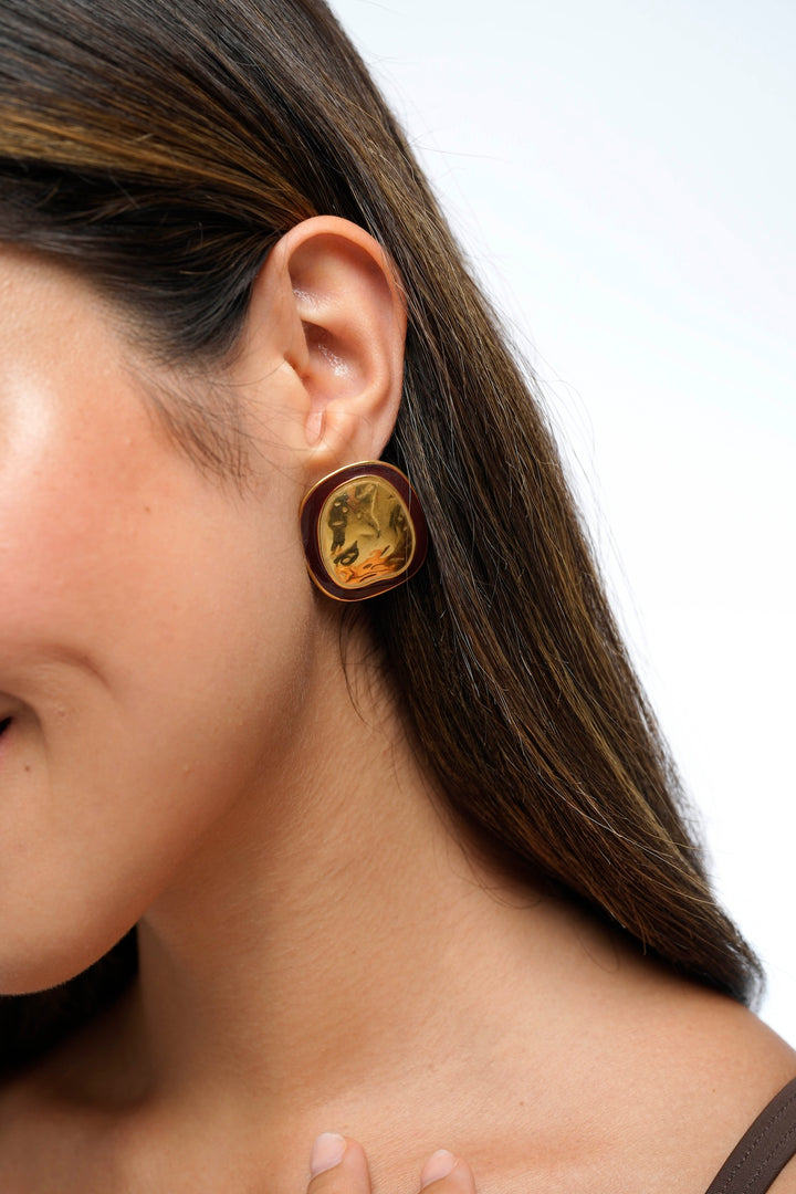 HAZEL GOLD EARRINGS