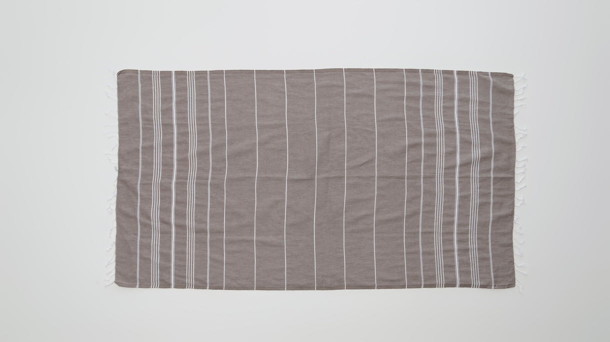 BROWN CLASSIC TURKISH TOWEL